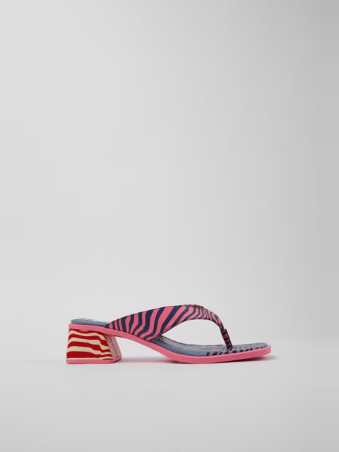 CAMPERLAB Multicolor Leather Sandals for Women.