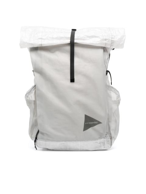 and Wander Dyneema panelled backpack