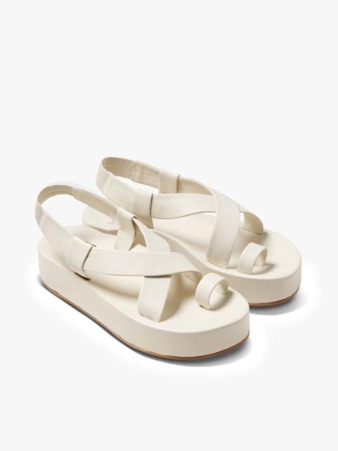 beek Caracara Leather Platform Sandal