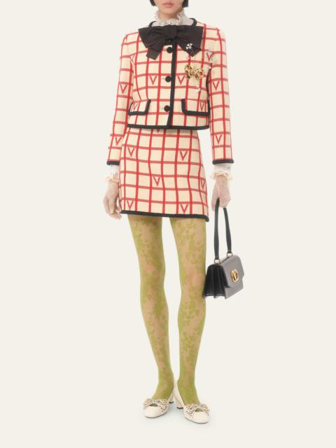 Valentino Lace Tights