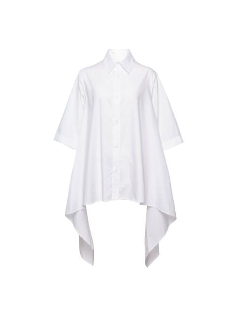 Yohji Yamamoto Flounce Short Sleeve Blouse