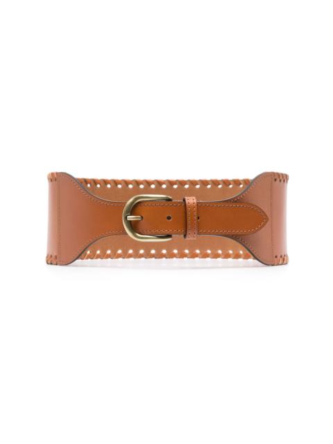 Woma leather belt