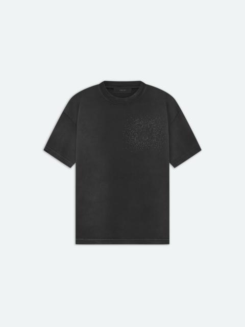 AMIRI CRYSTAL BURST TEE- Faded Black | amiri | REVERSIBLE