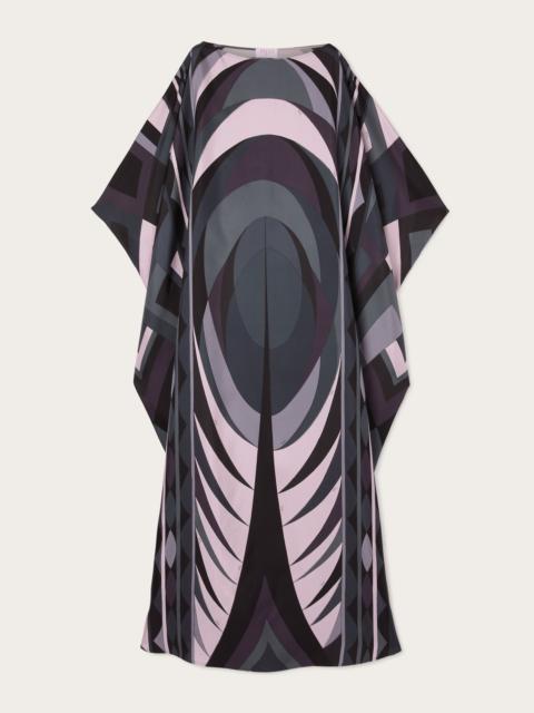 PUCCI VOLUTE PRINT LONG KAFTAN
