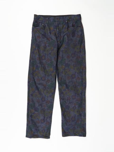 Engineered Garments RF Jeans - Indigo Floral Print Denim