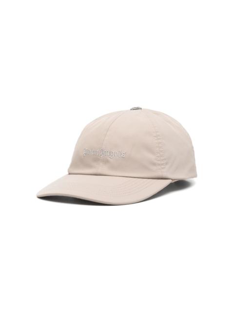 Palm Angels logo-embroidered cap