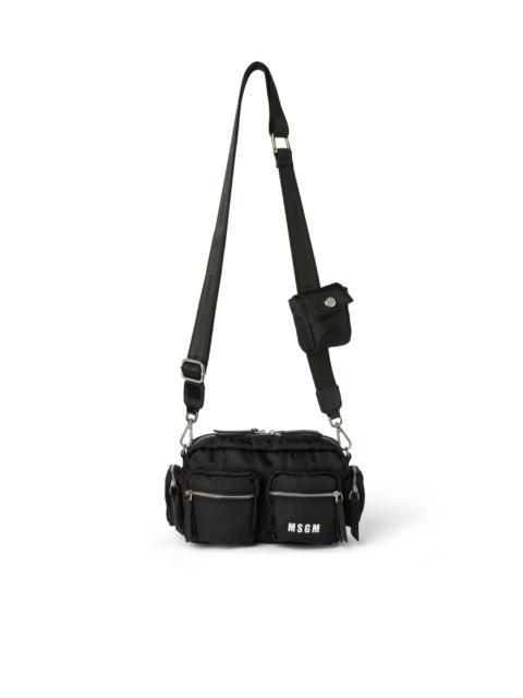 MSGM Multi-pocket nylon camera bag