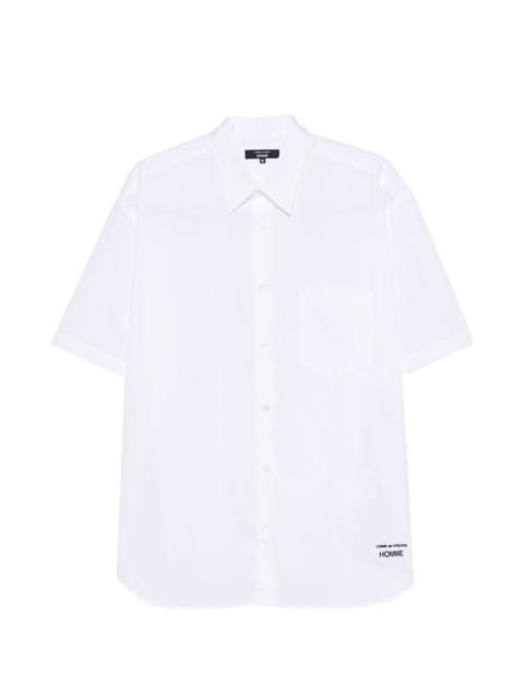 Comme des Garçons Homme short sleeve pocket shirt
