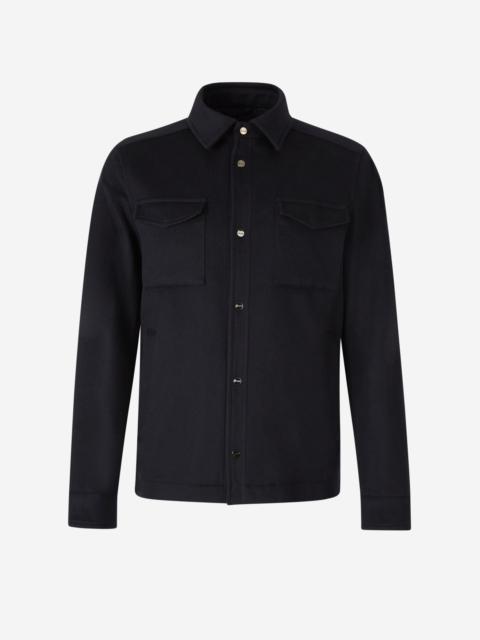 Herno WOOL AND CASHMERE OVERSHIRT
