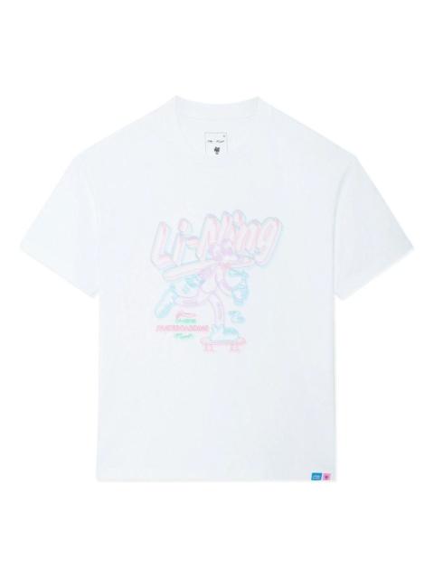 Li-Ning x Steven Harrington Graphic T-shirt 'White' AHSSC47-3