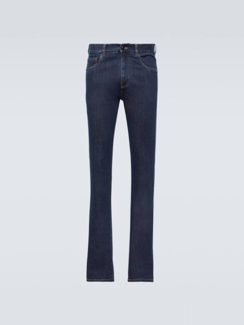 5-pocket straight jeans