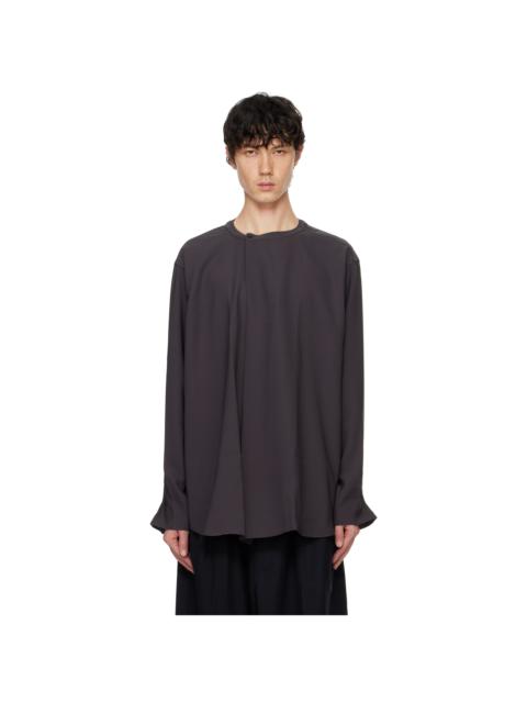 RAINMAKER KYOTO Gray Pleated Shirt