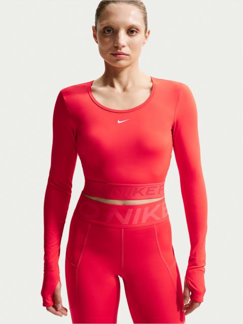 Nike Nike Pro Women's Dri-FIT Cropped Long-Sleeve Top