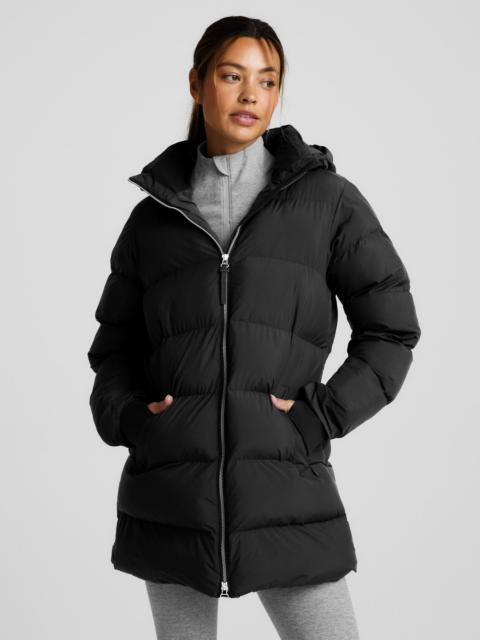 BEYOND YOGA Warm Up Mid Length Puffer Jacket