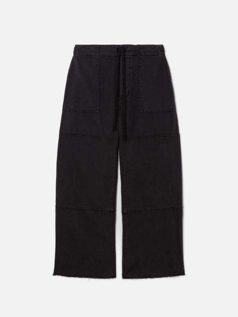 RE/DONE Beach Pant Crop - Washed Black