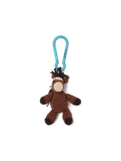 Alanui Horse Amigurumi crochet keyring