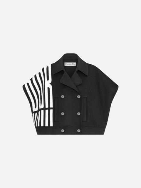 Dior Cropped Peacoat