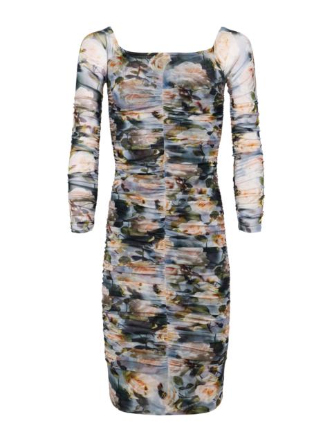 L'AGENCE Morgana Ruched Dress