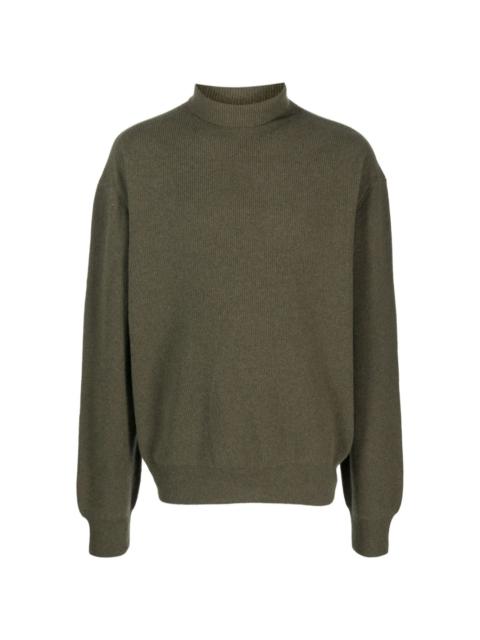 Lemaire ribbed roll-neck jumper