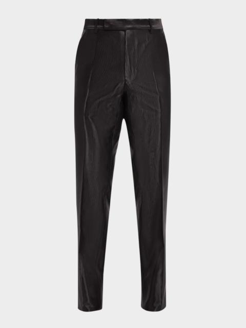 TOM FORD Men's Shelton Shiny Corduroy Trousers