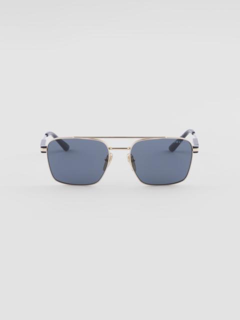 Prada Sunglasses with iconic metal plaque