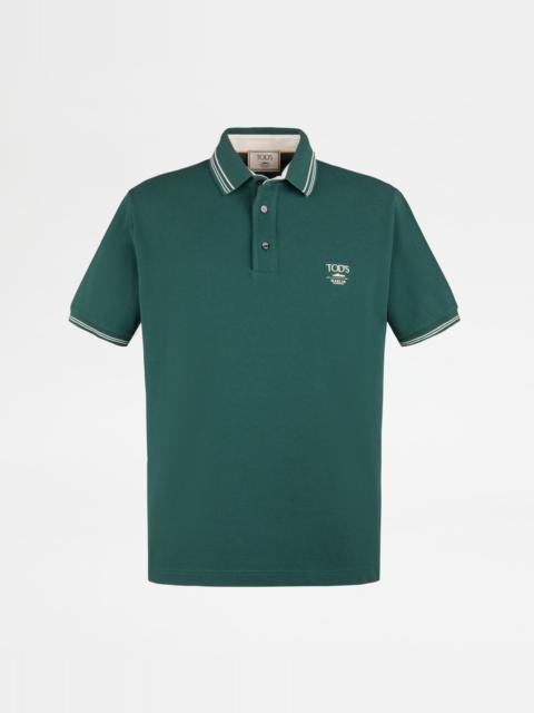 Tod's POLO SHIRT IN PIQUET