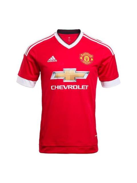adidas adidas Manchester United 15-16 Training Home Jersey 'Red' AC1414