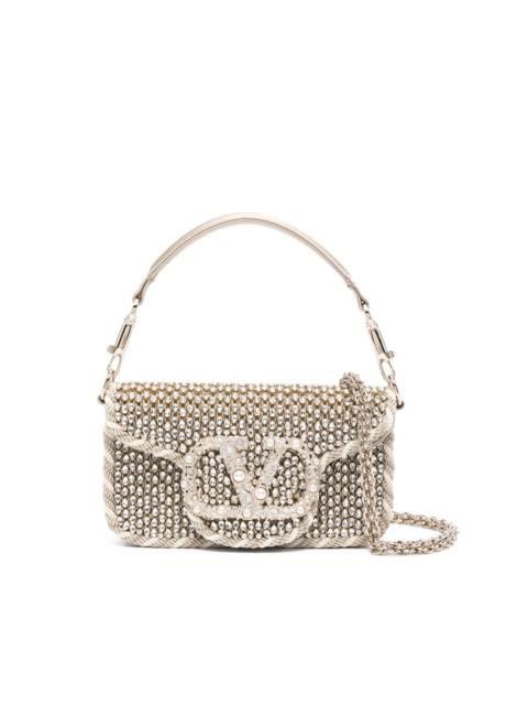 Locò crystal-embellished top-handle bag