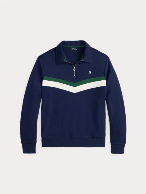 Polo Ralph Lauren Double-Knit Quarter-Zip Sweatshirt