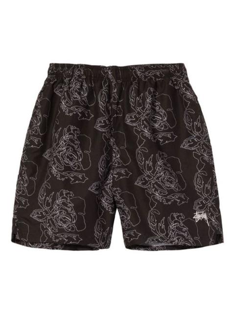 Stussy Roses Water Short 'Black' STUSSY-SS21-30