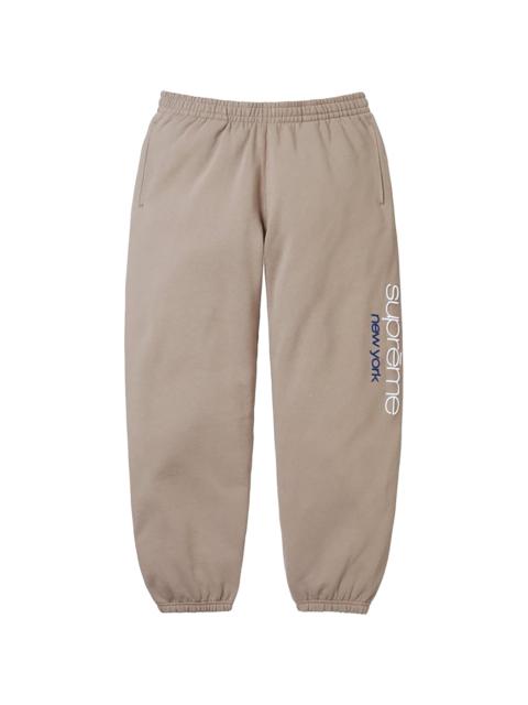 Supreme Classic Logo Sweatpants "SS26 - Taupe" SU27260