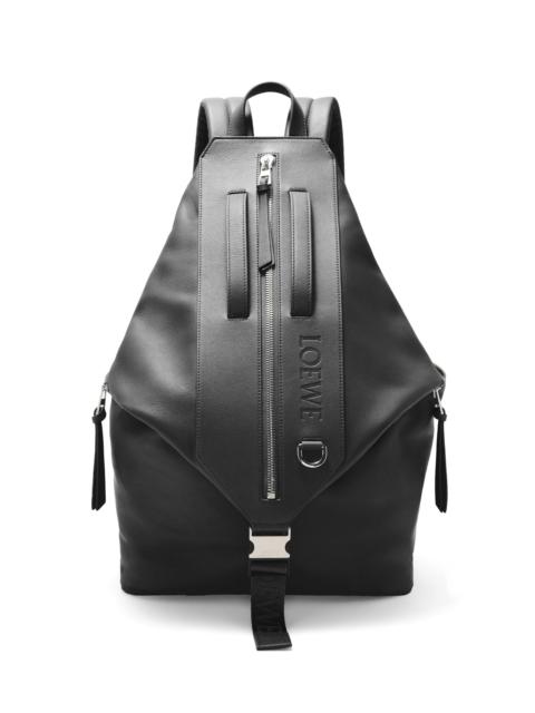 Convertible backpack in classic calfskin