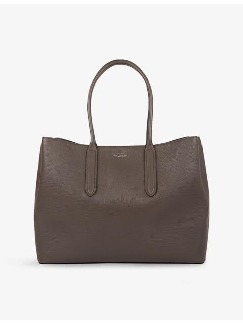Smythson Ludlow Small Day Leather Tote Bag