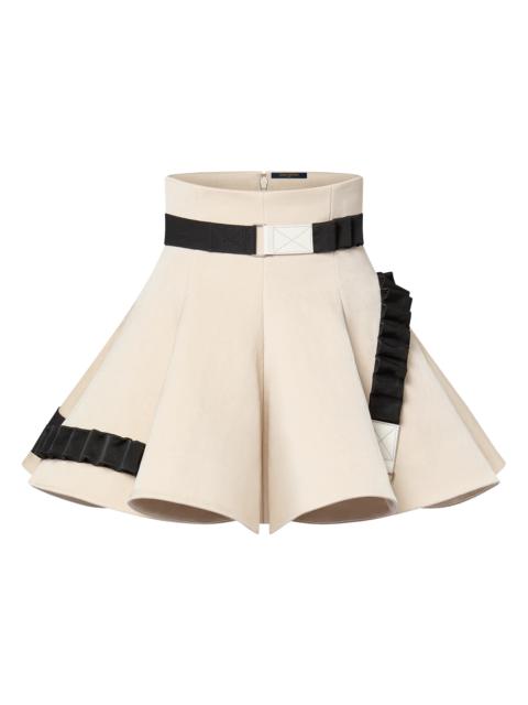 Louis Vuitton Utility Strap Mini Skirt