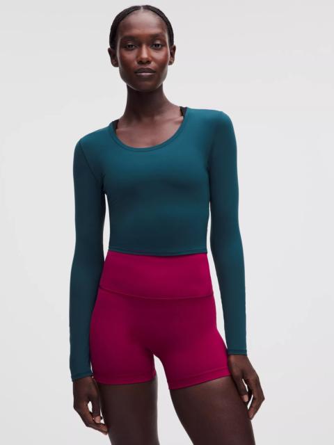 lululemon Unrestricted Power Cropped Long-Sleeve Shirt