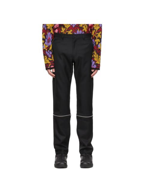 Comme des Garçons Homme Plus Black Wool Trousers