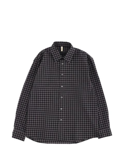 SUNFLOWER checked shirt