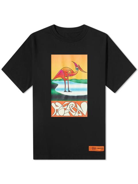 Heron Preston Heron Preston Heron Abstract Oversized Tee