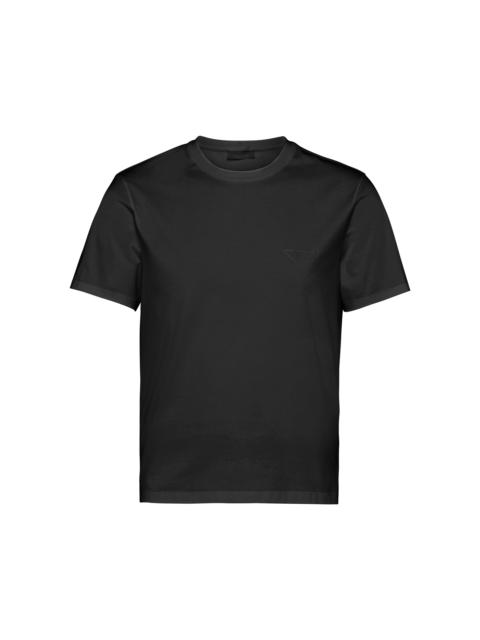 Stretch cotton T-shirt