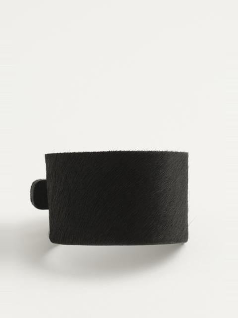 Our Legacy Bergen Bracelet Black Hair On Hide