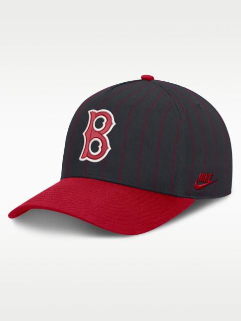 Nike Boston Red Sox Cooperstown Rise Men's Nike MLB A-Frame Adjustable Hat