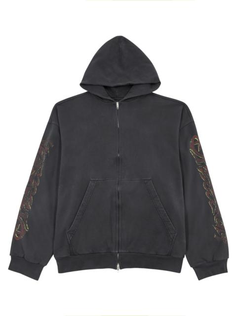 BALENCIAGA sporty b bomber hoodie | REVERSIBLE