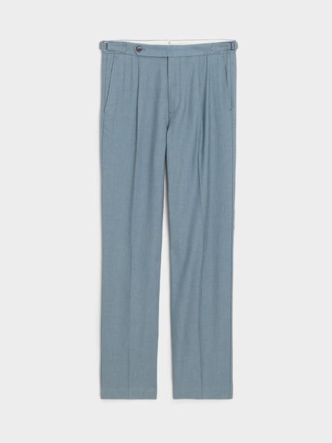 TODD SNYDER Italian Linen Side Tab Trouser