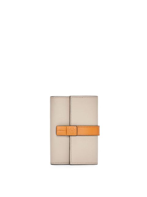Loewe Small vertical wallet in soft grained calfskin