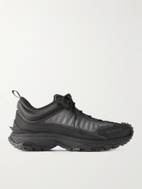Moncler Mesh and Rubber Sneakers