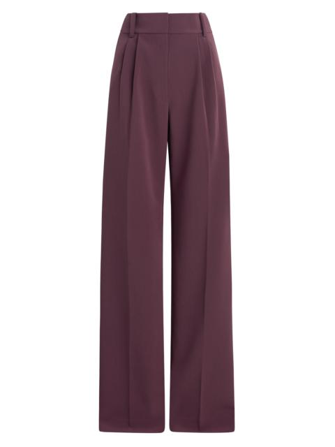 Favorite Daughter Women's Favorite Wide-Leg Pants - Burgundy Dahlia