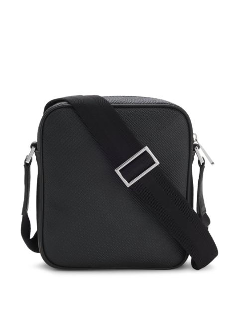 BOSS REPORTER BAG WITH MICRO MONOGRAM PATTERN