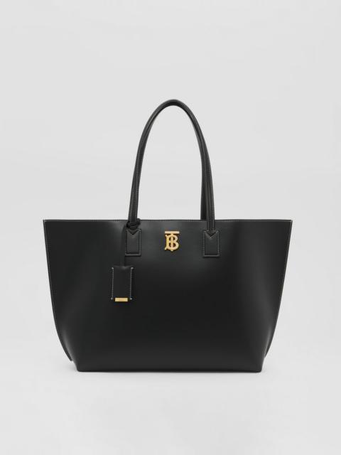 Burberry Medium Monogram Motif Leather Tote