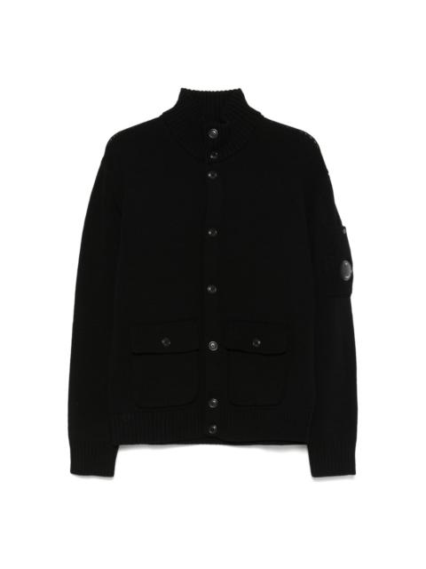 C.P. Company Lens-detailed cardigan