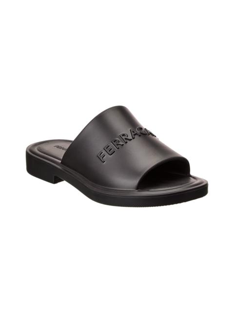 FERRAGAMO Ferragamo Giuneva 3D Logo Rubber Sandal